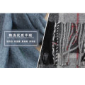 100% Yak Wool Scarf / Men′s Yak Wool Scarf / Plaid Yak Cashmere Wool Scarf